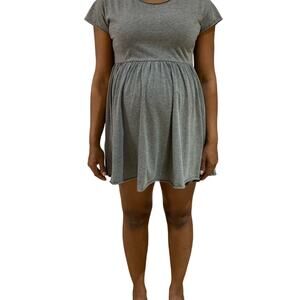 Abound Gray Babydoll Maternity Dress Size Medium – Soft & Stretchy